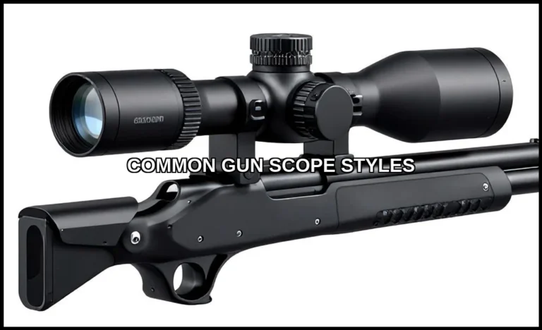Common gun scope styles