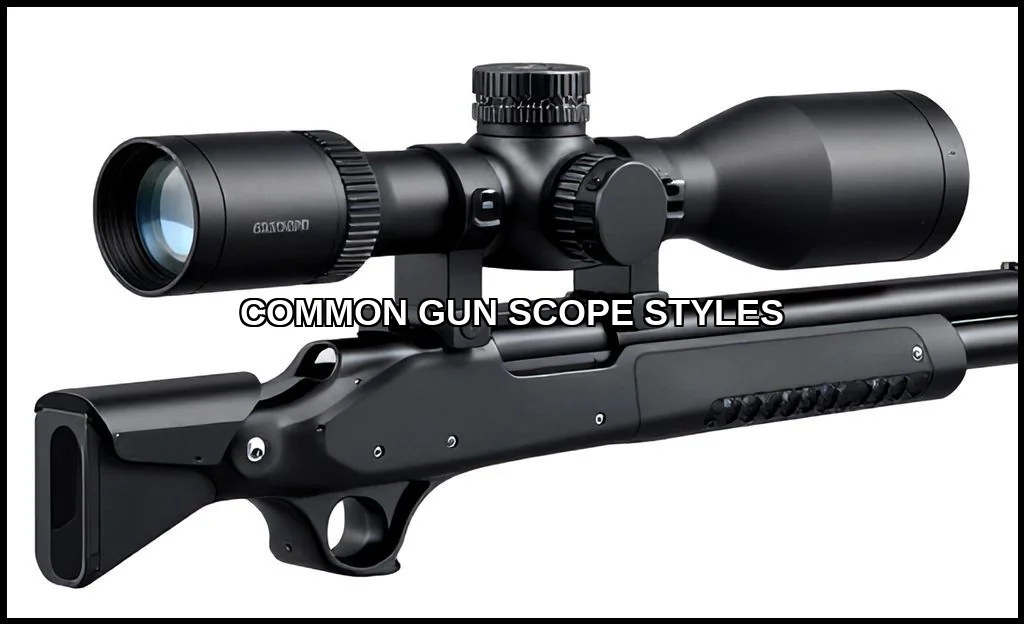 Common gun scope styles