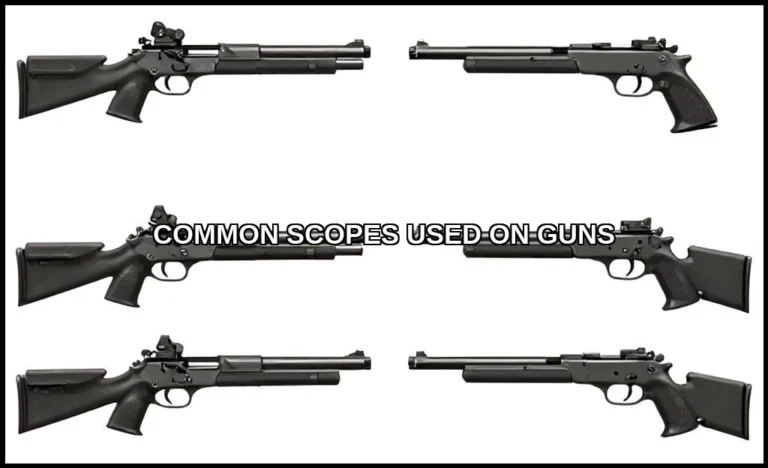 Common scopes used on guns