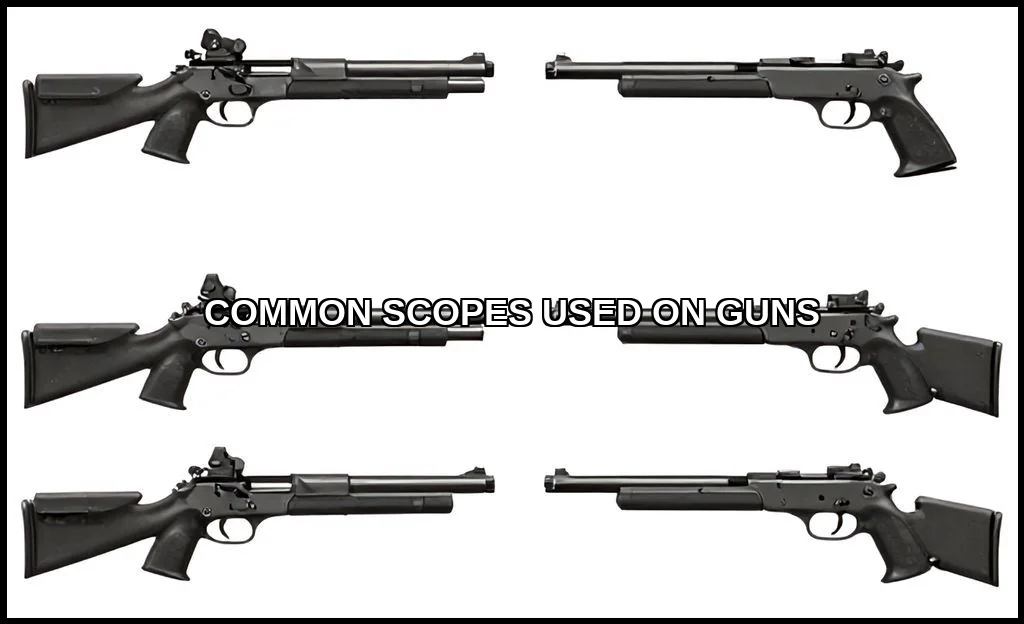 Common scopes used on guns