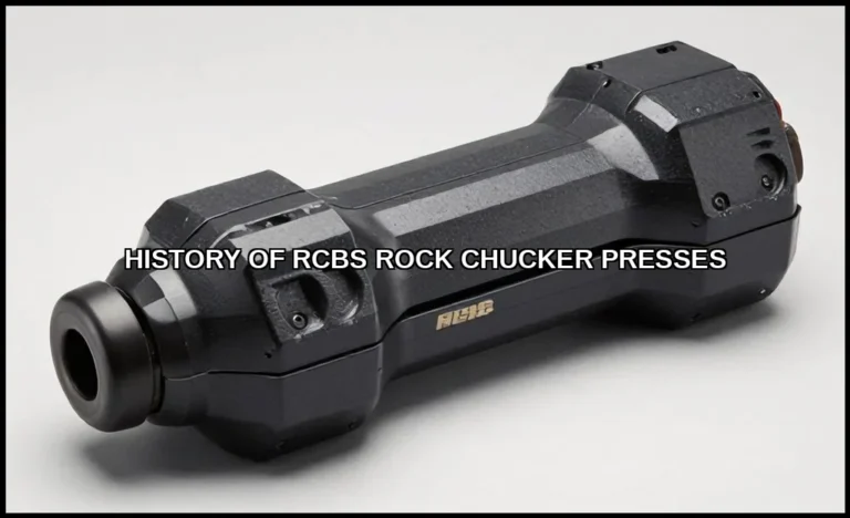 History of rcbs rock chucker presses