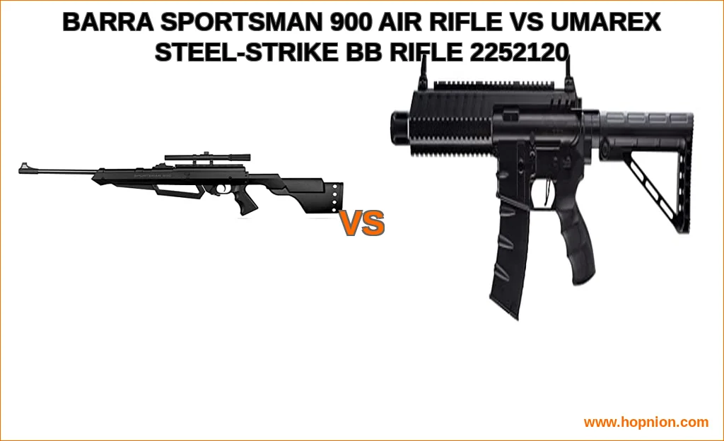Barra sportsman 900 air rifle vs umarex steel-strike bb rifl