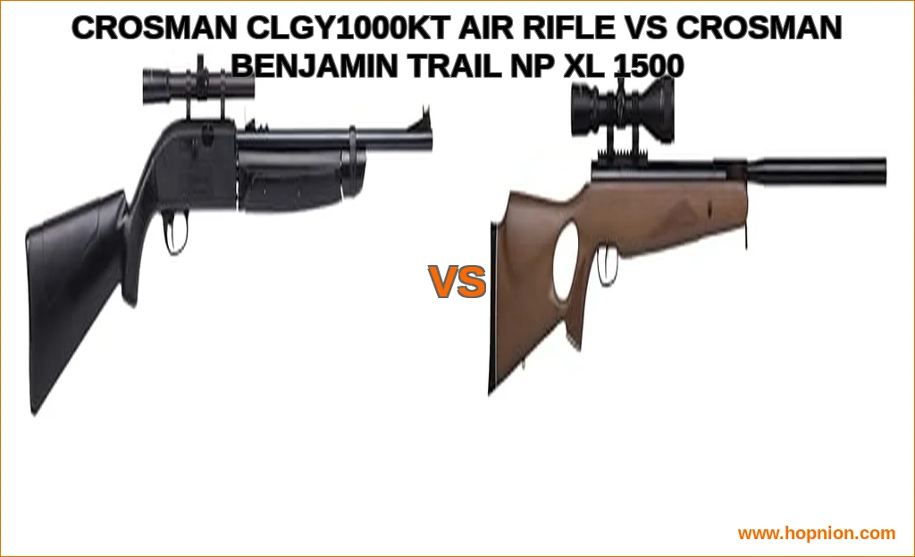 Crosman clgy1000kt air rifle vs crosman benjamin trail np xl