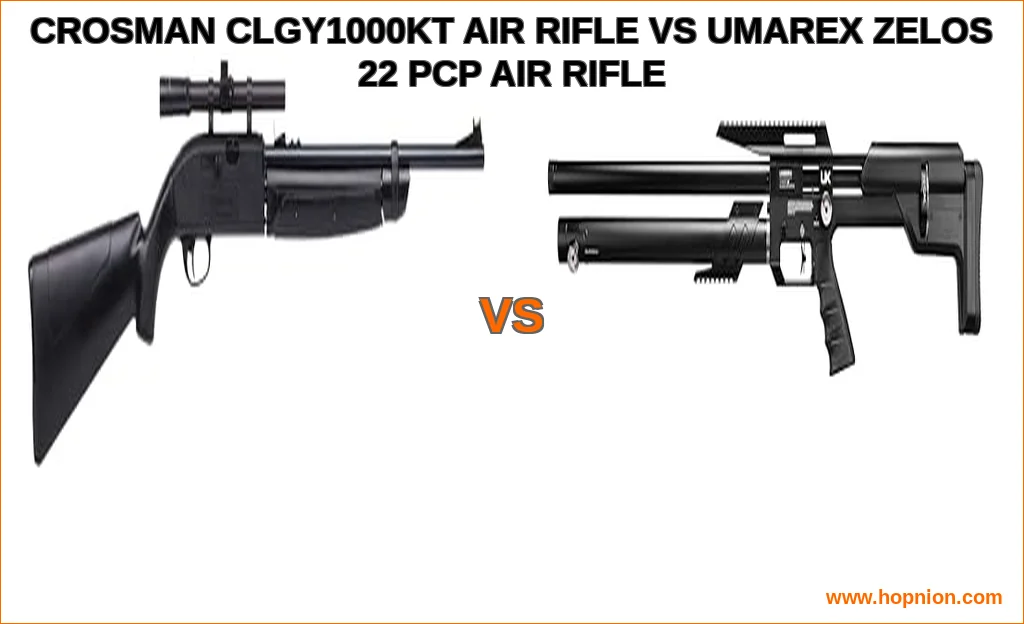 Crosman clgy1000kt air rifle vs umarex zelos .22 pcp air rif