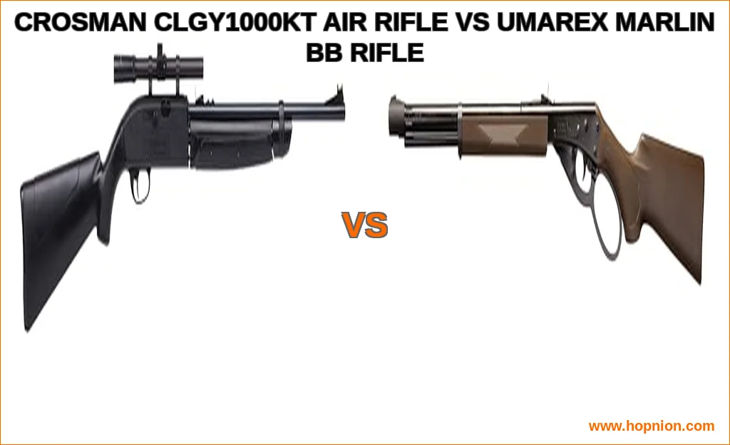 Crosman clgy1000kt air rifle vs umarex marlin bb rifle compa