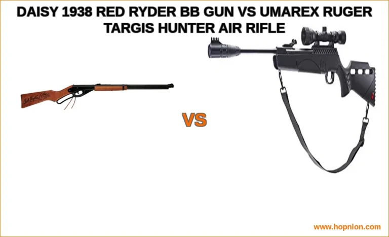 Daisy 1938 red ryder bb gun vs umarex ruger targis hunter ai