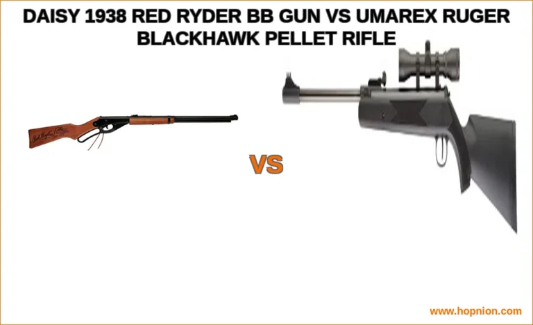Daisy 1938 red ryder bb gun vs umarex ruger blackhawk pellet