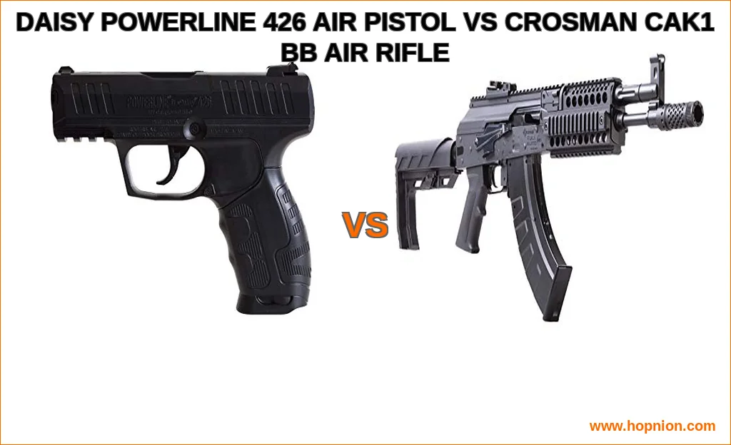 Daisy powerline 426 air pistol vs crosman cak1 bb air rifle 