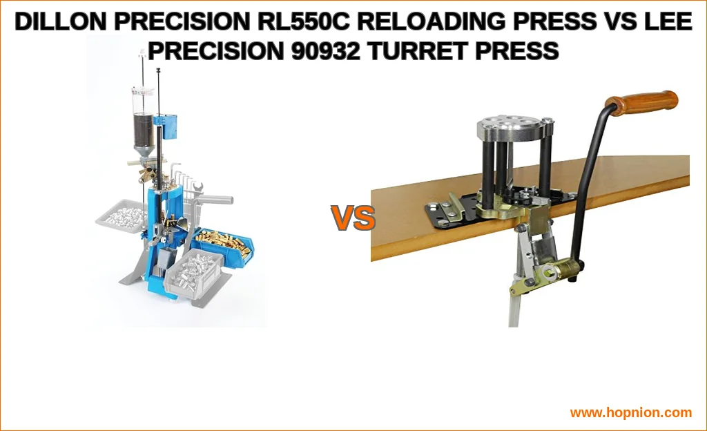 Dillon precision rl550c reloading press vs lee precision 909