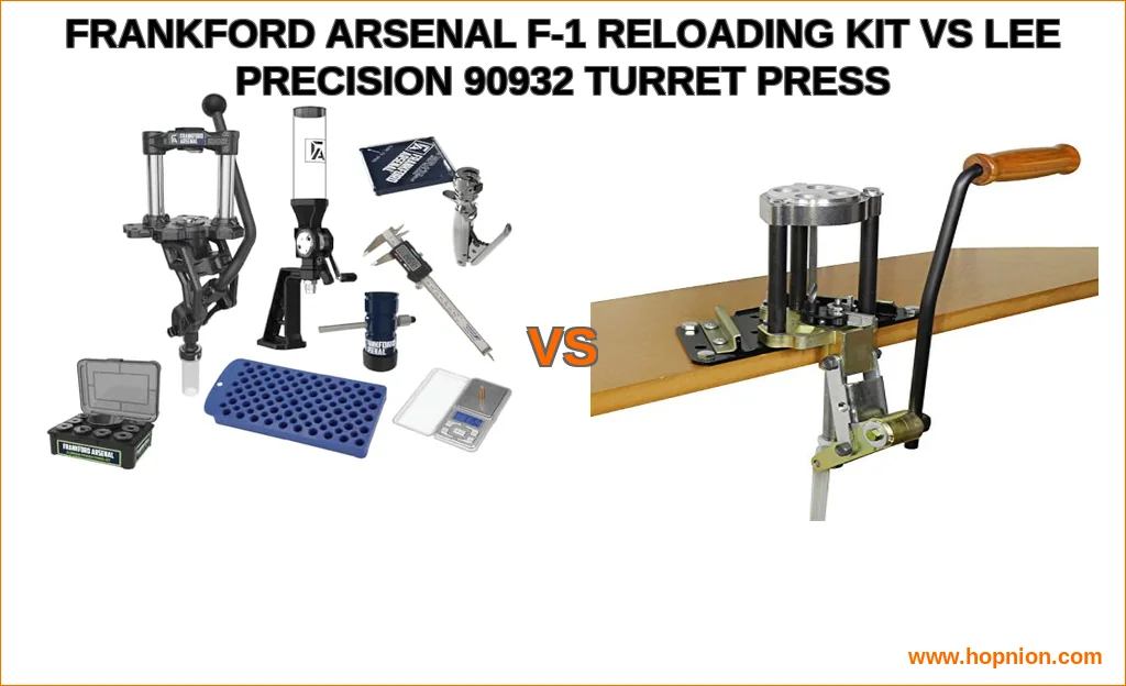 Frankford arsenal f-1 reloading kit vs lee precision 90932 t