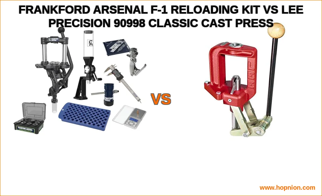 Frankford arsenal f-1 reloading kit vs lee precision 90998 c