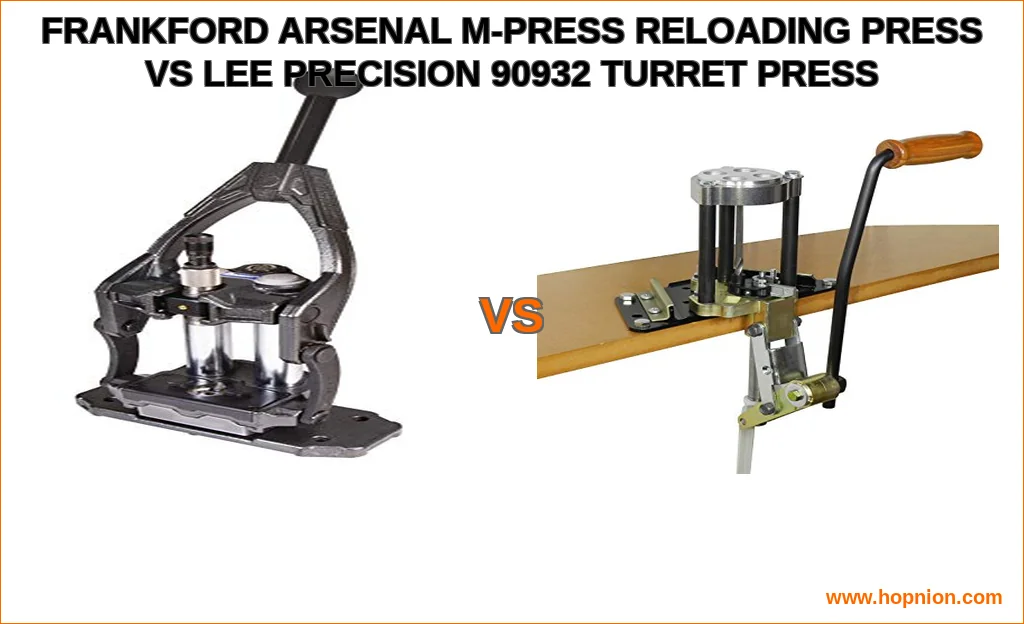 Frankford arsenal m-press reloading press vs lee precision 9