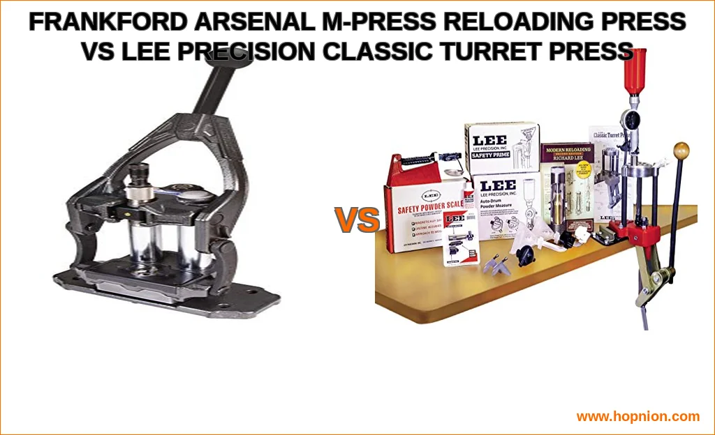Frankford arsenal m-press reloading press vs lee precision c