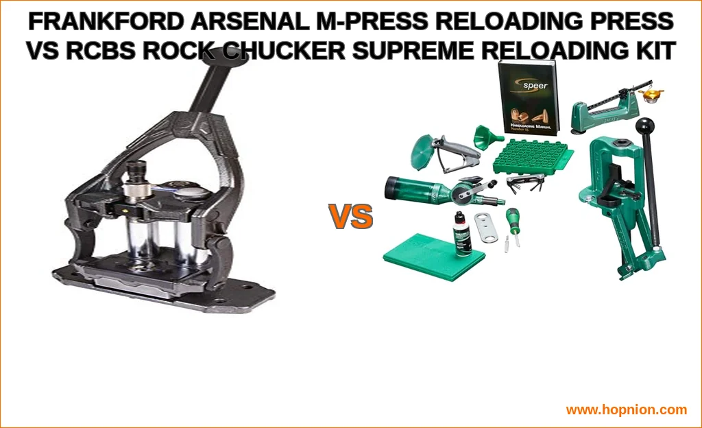 Frankford arsenal m-press reloading press vs rcbs rock chuck