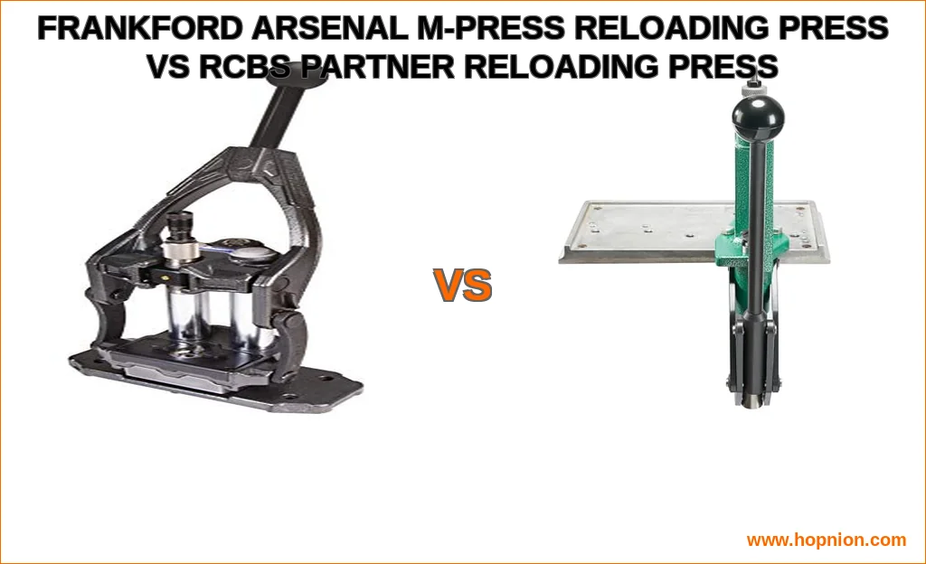 Frankford arsenal m-press reloading press vs rcbs partner re