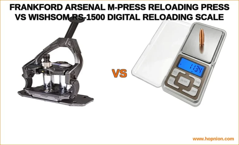 Frankford arsenal m-press reloading press vs wishsom rs-1500