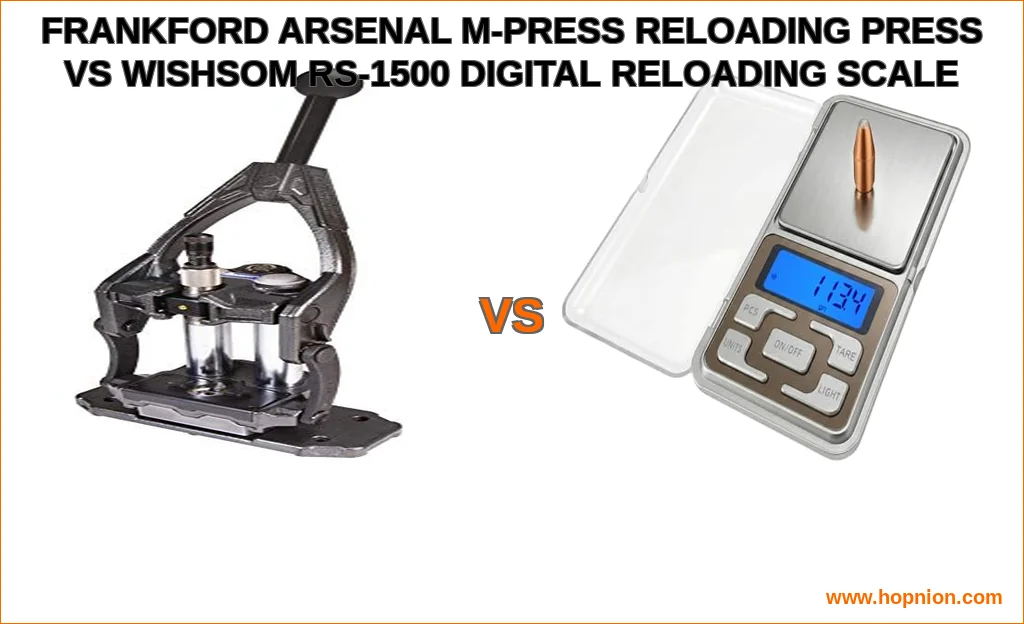 Frankford arsenal m-press reloading press vs wishsom rs-1500