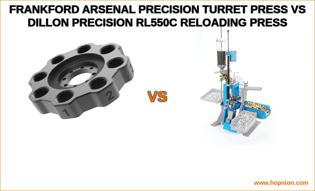 Frankford arsenal precision turret press vs dillon precision