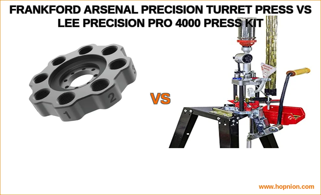 Frankford arsenal precision turret press vs lee precision pr