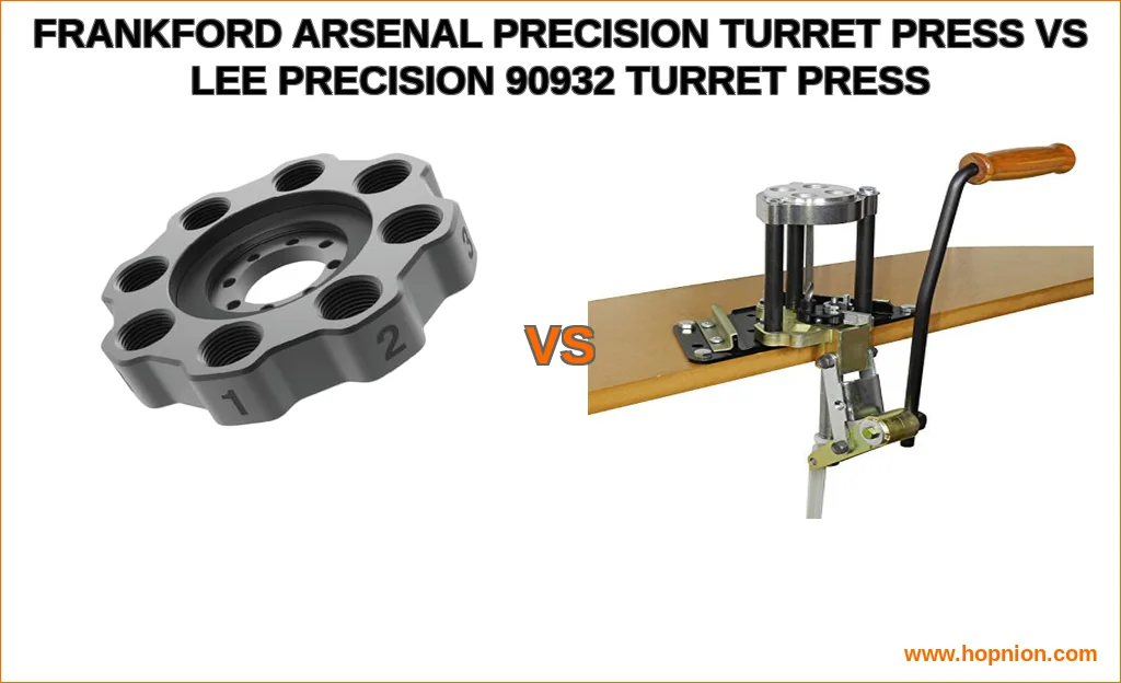 Frankford arsenal precision turret press vs lee precision 90
