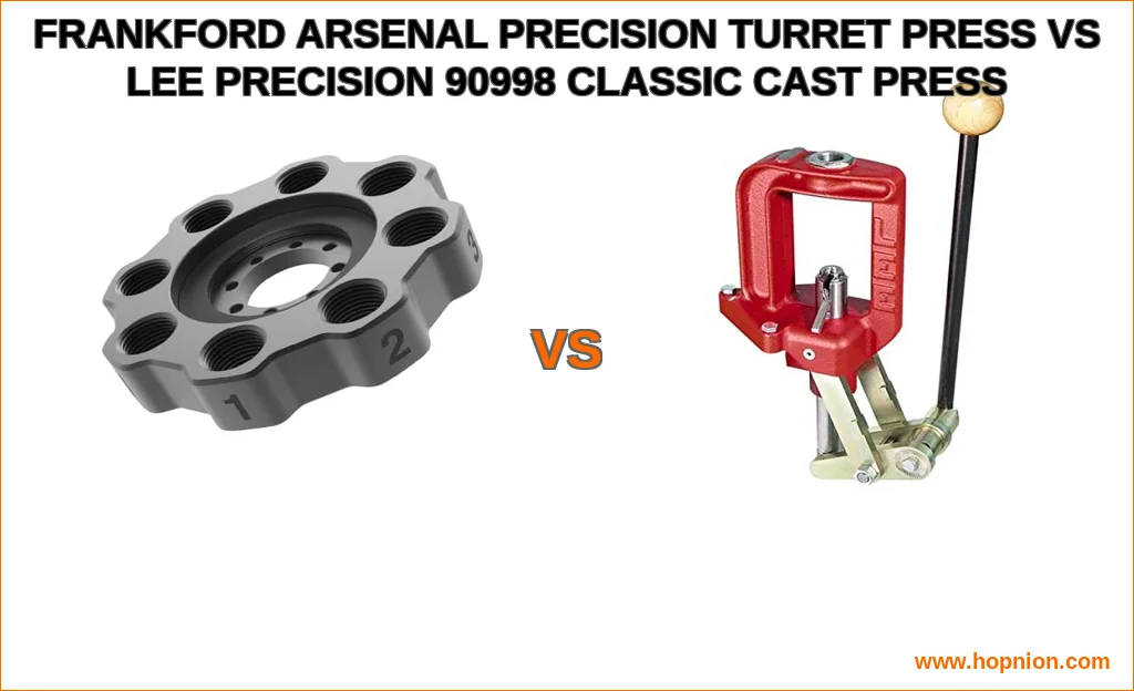 Frankford arsenal precision turret press vs lee precision 90