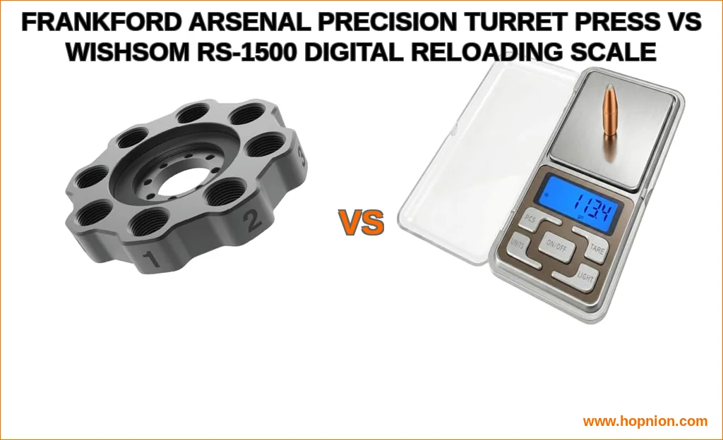 Frankford arsenal precision turret press vs wishsom rs-1500 