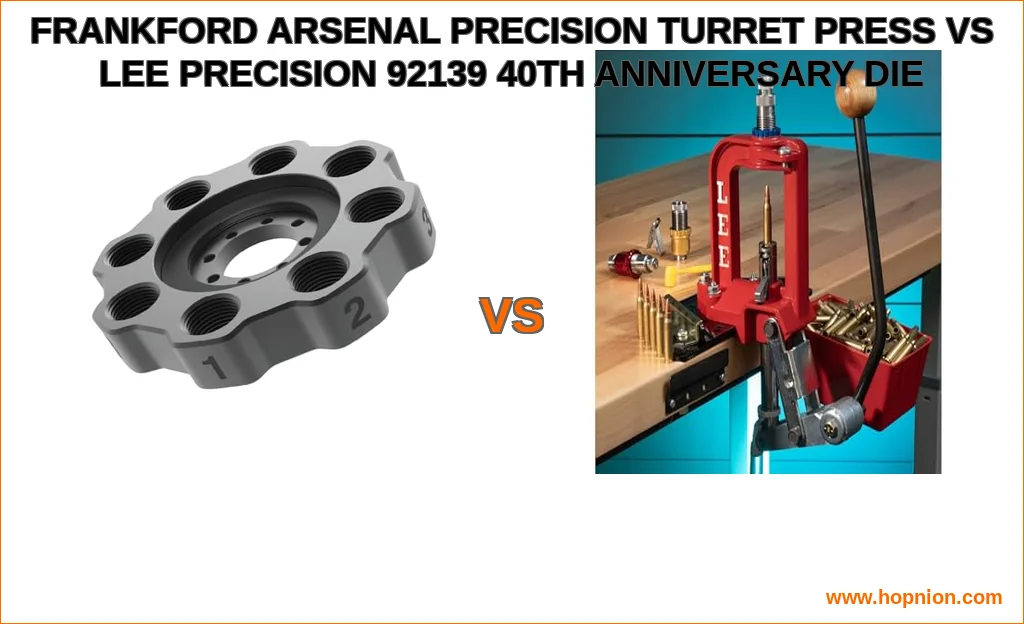 Frankford arsenal precision turret press vs lee precision 92