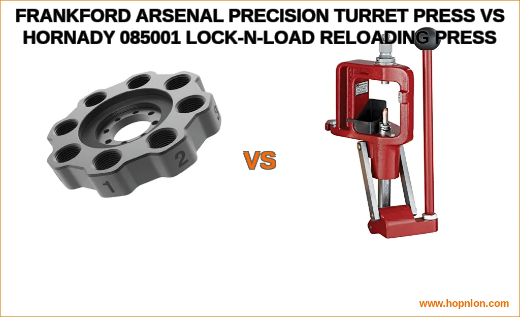 Frankford arsenal precision turret press vs hornady 085001 l