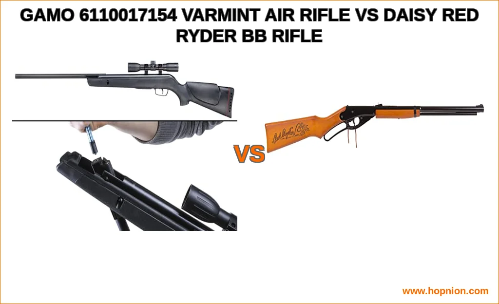 Gamo 6110017154 varmint air rifle vs daisy red ryder bb rifl
