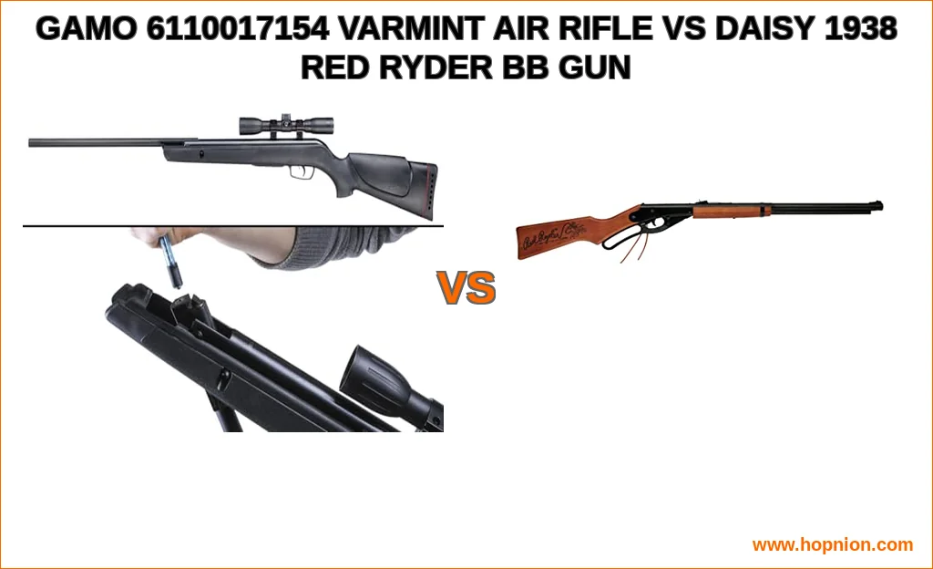 Gamo 6110017154 varmint air rifle vs daisy 1938 red ryder bb
