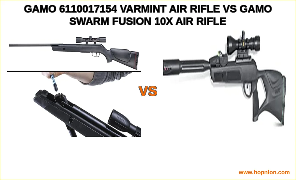 Gamo 6110017154 varmint air rifle vs gamo swarm fusion 10x a