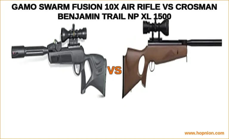 Gamo swarm fusion 10x air rifle vs crosman benjamin trail np