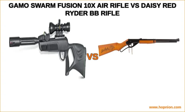 Gamo swarm fusion 10x air rifle vs daisy red ryder bb rifle
