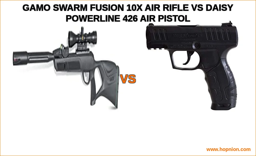 Gamo swarm fusion 10x air rifle vs daisy powerline 426 air p