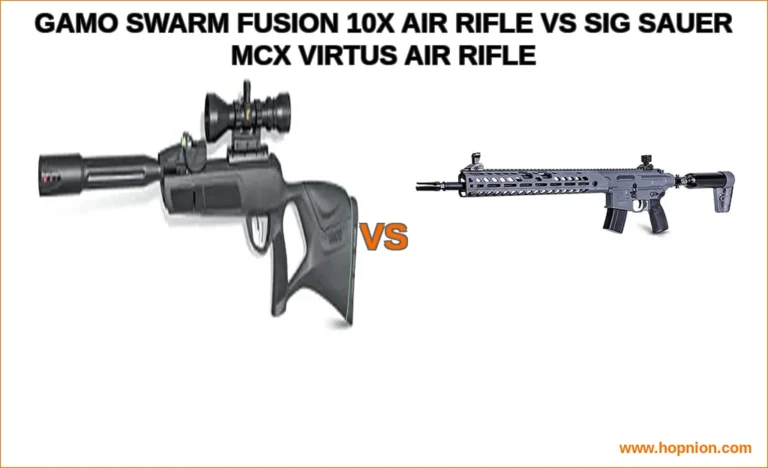 Gamo swarm fusion 10x air rifle vs sig sauer mcx virtus air