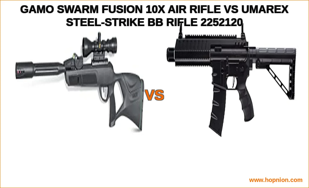 Gamo swarm fusion 10x air rifle vs umarex steel-strike bb ri