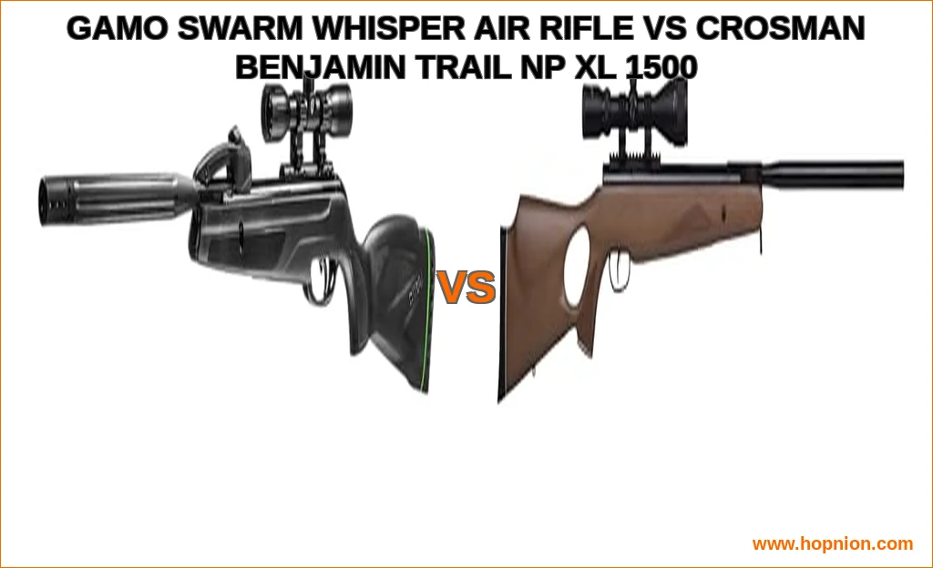 Gamo swarm whisper air rifle vs crosman benjamin trail np xl
