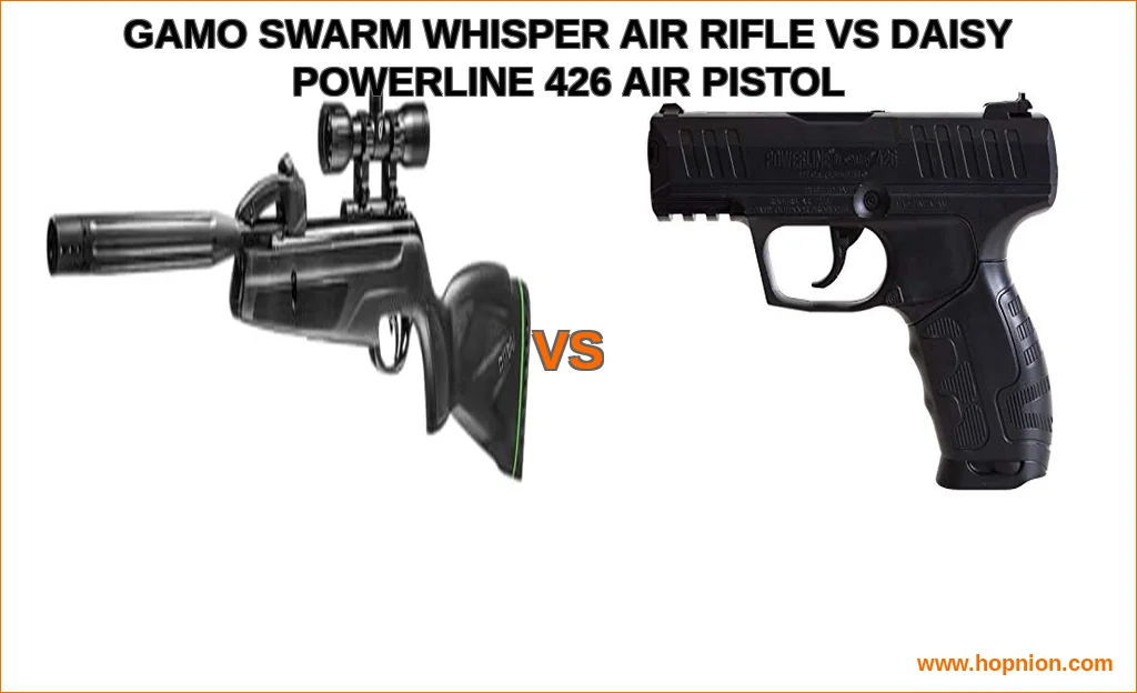 Gamo swarm whisper air rifle vs daisy powerline 426 air pist