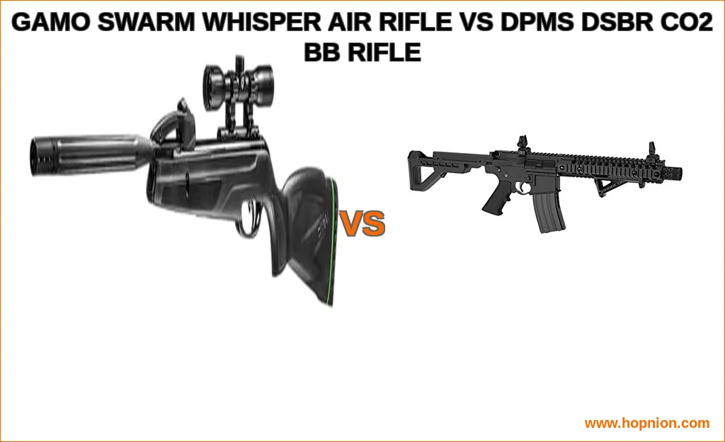 Gamo swarm whisper air rifle vs dpms dsbr co2 bb rifle compa
