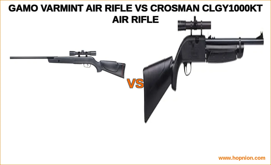Gamo varmint air rifle vs crosman clgy1000kt air rifle compa