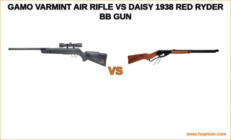 Gamo varmint air rifle vs daisy 1938 red ryder bb gun compar