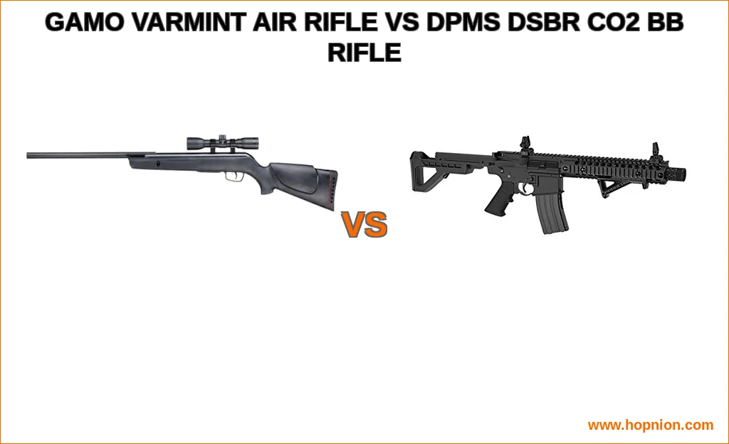 Gamo varmint air rifle vs dpms dsbr co2 bb rifle comparison 