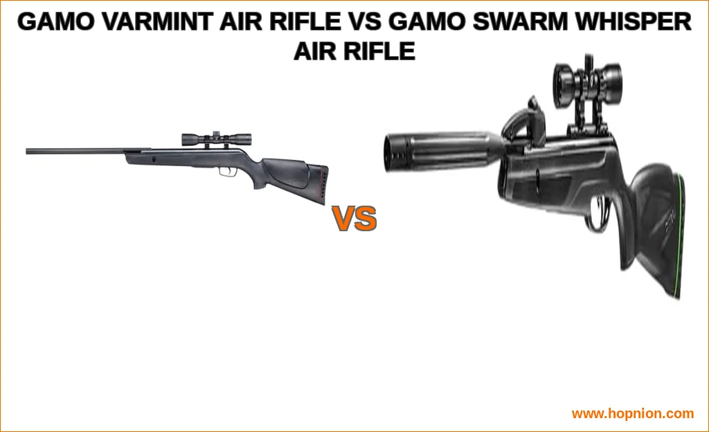 Gamo varmint air rifle vs gamo swarm whisper air rifle compa