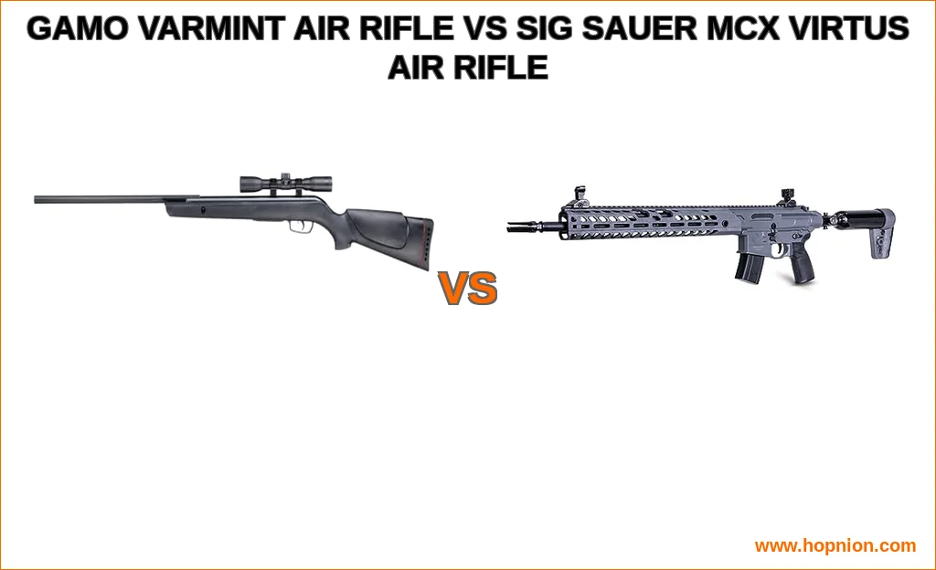Gamo varmint air rifle vs sig sauer mcx virtus air rifle com