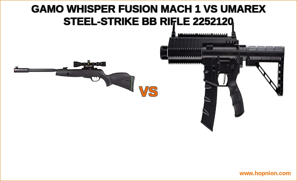 Gamo whisper fusion mach 1 vs umarex steel-strike bb rifle 2
