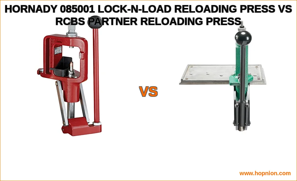 Hornady 085001 lock-n-load reloading press vs rcbs partner r