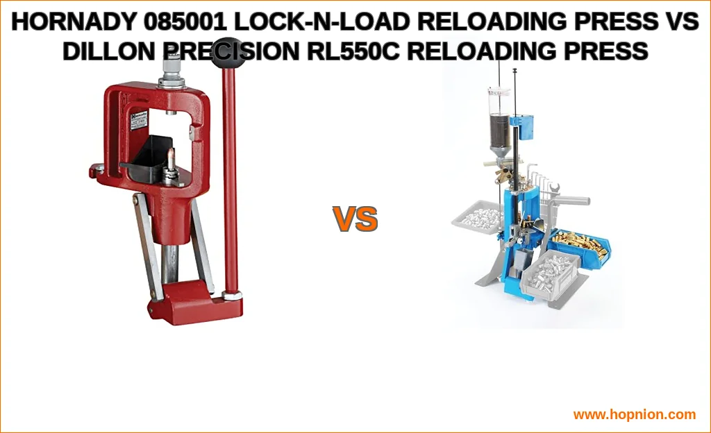 Hornady 085001 lock-n-load reloading press vs dillon precisi