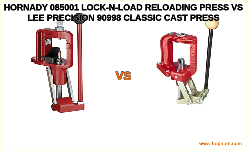 Hornady 085001 lock-n-load reloading press vs lee precision 