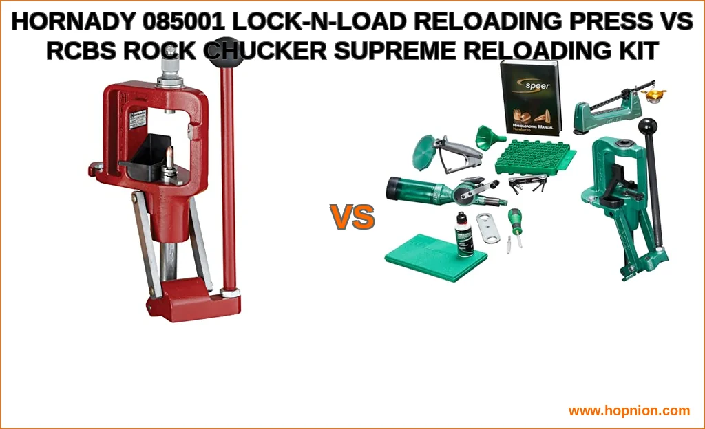 Hornady 085001 lock-n-load reloading press vs rcbs rock chuc