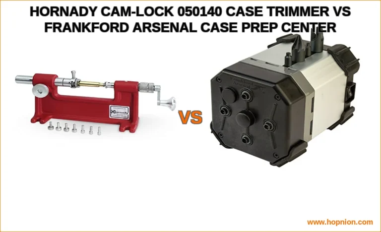 Hornady cam-lock 050140 case trimmer vs frankford arsenal ca